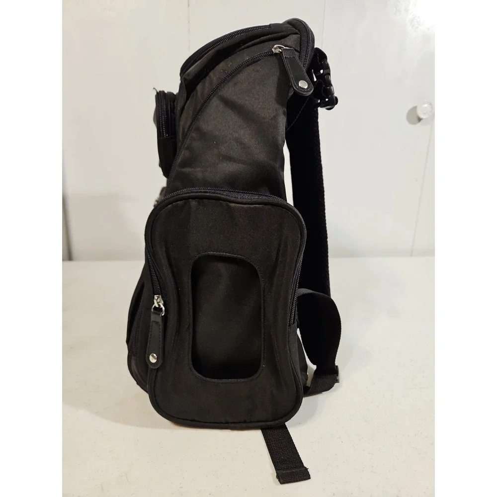 Bag Nation Diaper Bag/ Backpack Unisex Baby Tons Of Pockets Everyday Bag Black